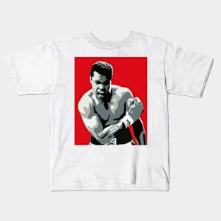 Muhammad Ali Red Strong Kids T-Shirt